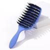 Anti-Static Curved Comb for Women's Curly Hair - Wide Teeth & Massage Bristles