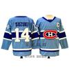 Mens Retro Ice Hockey Jersey Custom Embroidered 93 Suzuki Demidov Caufield Team Sport Uniform Cotton Blend