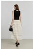 LILY sleeveless vest dress cake skirt
