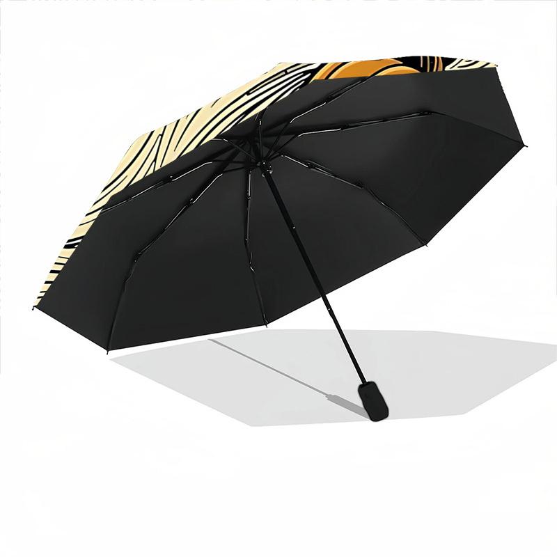 1pc Ghost Pumpkin Automatic Open/Close Umbrella Compact Folding Umbrella, All-Season Portable Umbrella for Women/Men050