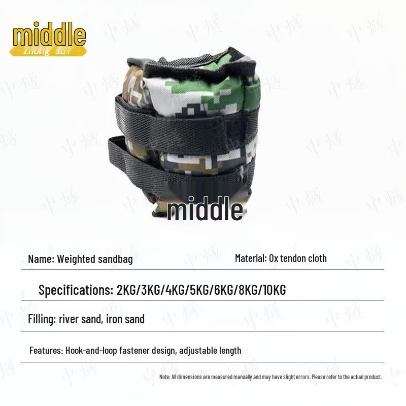 Fitness Training Weighted Ankle/Wrist Straps Sandbag Set