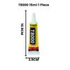 T8000 Phone Repair Glue LCD Screen Adhesive T-8000 Multifunction DIY Electronic Glue 15mL 50 mL 110mL
