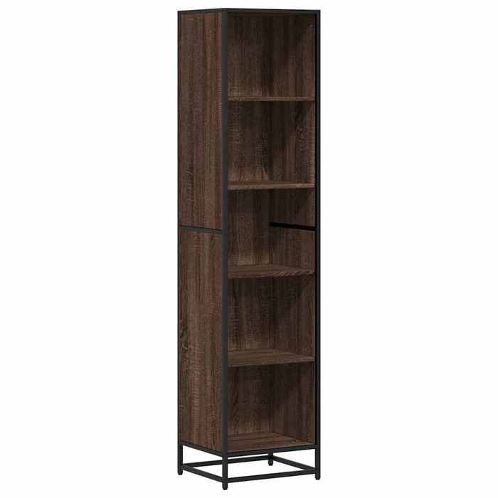 VidaXL Bibliothèque chêne marron 40x35x170,5 cm bois d'ingénierie, bibliothèque, séparateur de pièce, séparateur, armoire de 849143