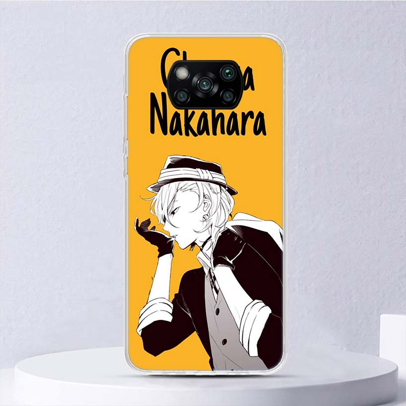 Bungo Stray Dogs Накахара Чуя Мягкий Чехол Для Xiaomi Poco X7 X6 X5 X4 X3 Nfc F7 Ultra F6 F5 Pro Чехол Для Телефона F4 Gt F3 M5S M4 M3