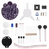 Photosensitive Mobile Robot Kit Firefly DIY Bulk Tail Breathing Light Fun Electronic Education Training LED Electronic Kit