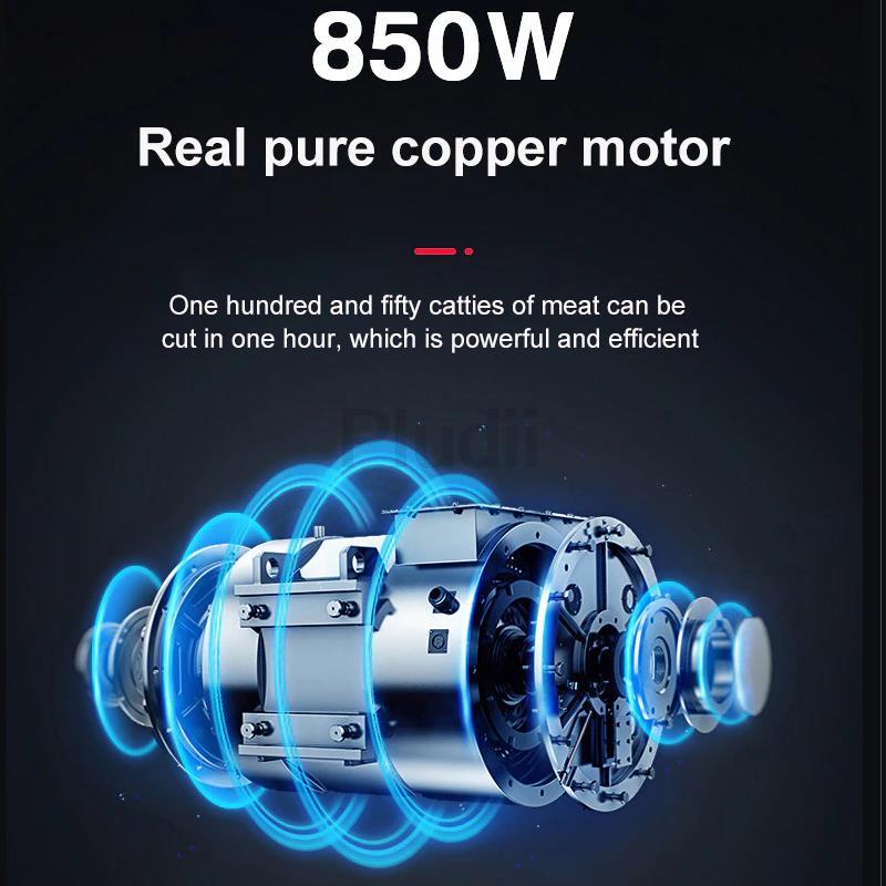 Электрическая машина для нарезки мяса Коммерческая бытовая мясорубка Автоматическая рыборезка Овощерезка Филе Шинковка Слайсер