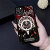 Магнитный чехол Rock Slipknot S для iPhone 17 16 14 13 12 11 15 Pro Max Plus Беспроводная зарядка Чехол для телефона
