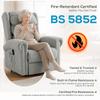 Riser Recliner Chair for Elderly, Electric Power Lift Chair, Grey