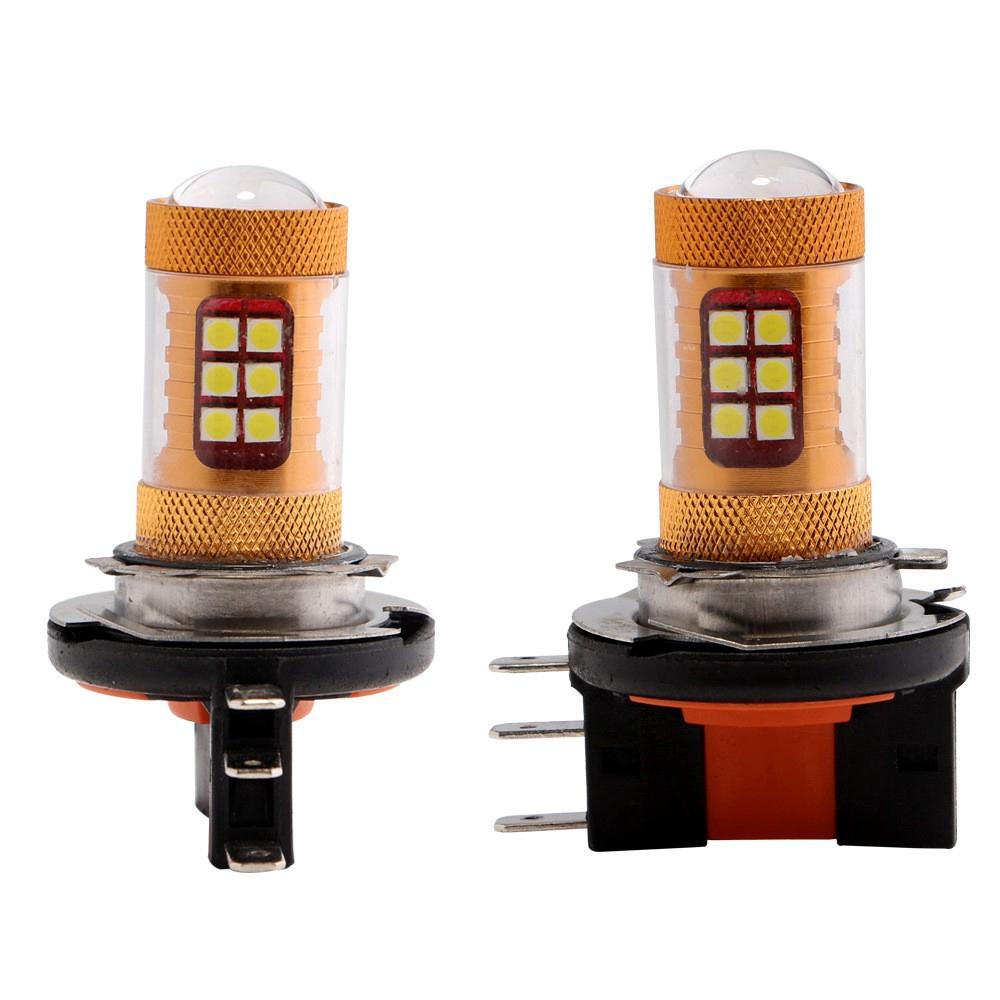 Автомобильная 3030 28SMD светодиодная фара задняя противотуманная фара с линзой H4 H7 H11 H15 HB3 9006 HB4 H16 P13W