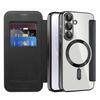 Samsung Galaxy A36 5G Flip Case, RFID Wallet MagSafe with Camera Protection, Black