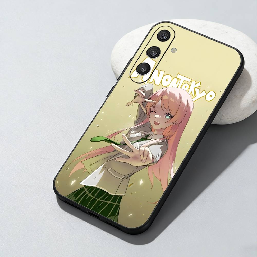 Чехол для телефона C-Chihaya MYGO Role Anon Для Samsung Galaxy A73, A72, A71, A70, A52, A51 Другие Мягкий Черный Чехол