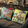 CUTE Chip And D-Dale Pillowcase Toon Gift Cushion Cover Bedroom Home Sofa Chair Seat Decor Pillow Case