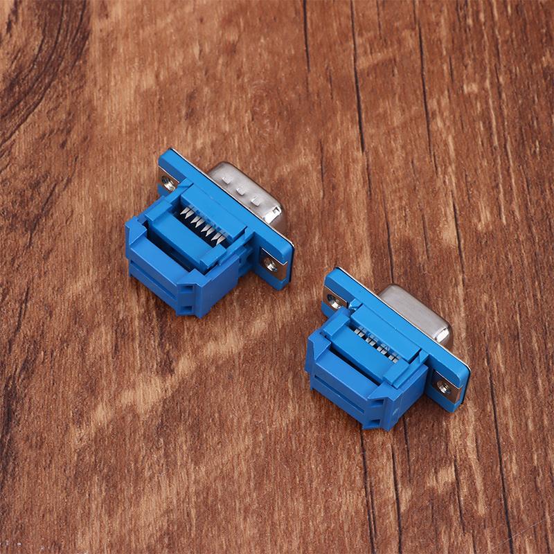 5 шт. Разъем последовательного порта Didc Male Female, без пайки, разъемы Db9 Rs232, последовательный на клеммный, адаптер-разъем Female Male