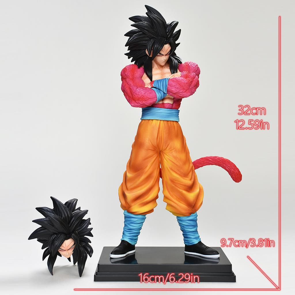 Аниме Dragon Ball Z Фигурка Супер Сайян 4 Гоку DBZ Фигурка Действия Супер Сайян 4 Сон Гоку Статуэтка Коллекционная Модель Игрушка Подарок