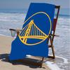1pc Golden State Warriors Beach Towel, Beach and Seaside Swimming Pool Equipment, Fashion Pattern, Rectangular, Travel Essentials