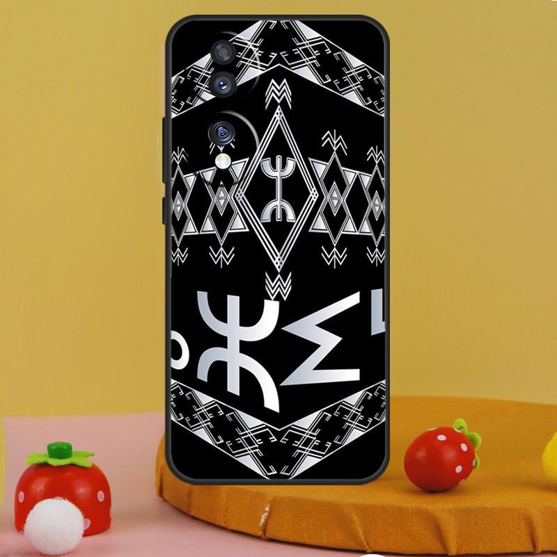 Чехол с амазигским берберским символом для Honor 200 Magic 5 6 Pro X9c X9a X8a X7a X6a X7 X8 X9 X8b X9b 50 70 90 Lite