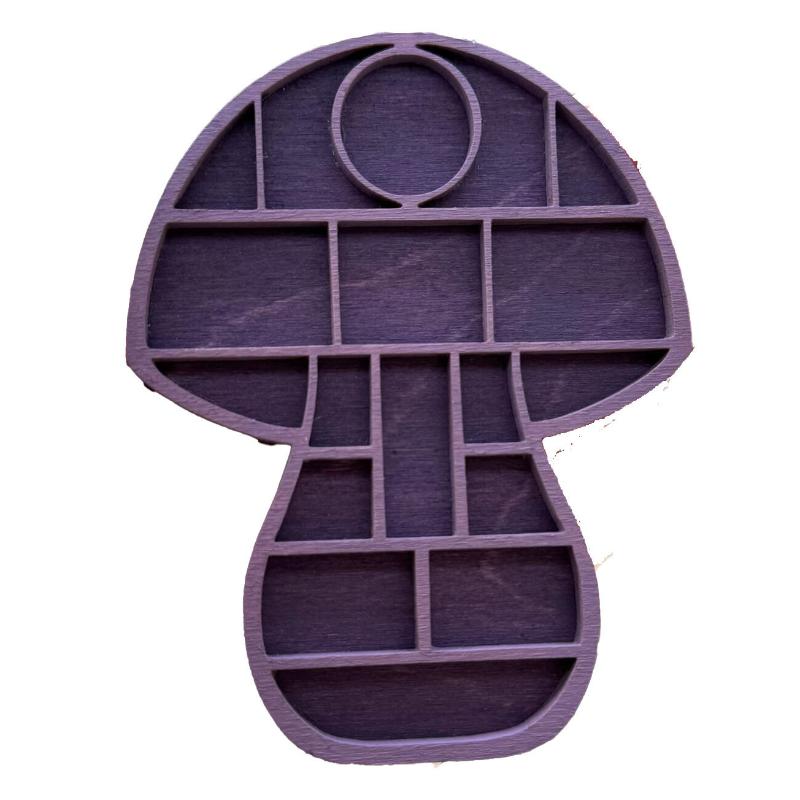 Многоцветная миниатюрная полка для мелочей, различные ячейки, луна, гриб, кукольный домик, полка, отделения