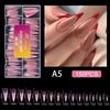 150 Pcs Dual Forms For Poly Nail Gel Soft Nail Forms Molds Acrylic Full Cover False Nail Tips Manicure Extension