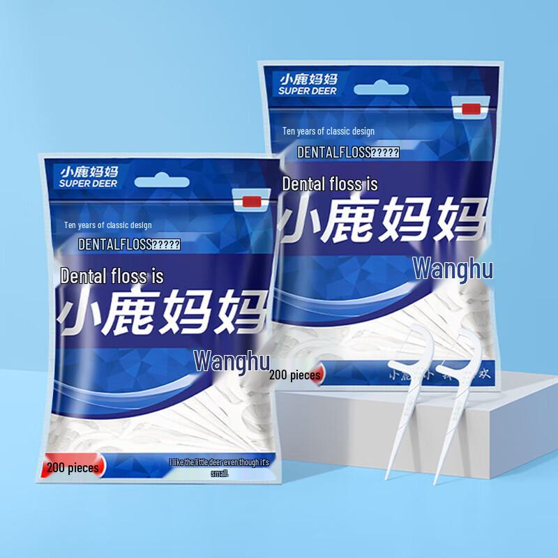 Little Deer Mom Dental Floss Sticks