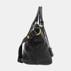 [Pre-Owned] Leather Fabric Double Shoulder Strap Calfskin Handheld Shoulder Crossbody Bag Regular - Good #9R0G89