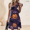 Plus Size Women Round Neck Sleeveless Tank Midi Dress Summer Casual Soft Outfit