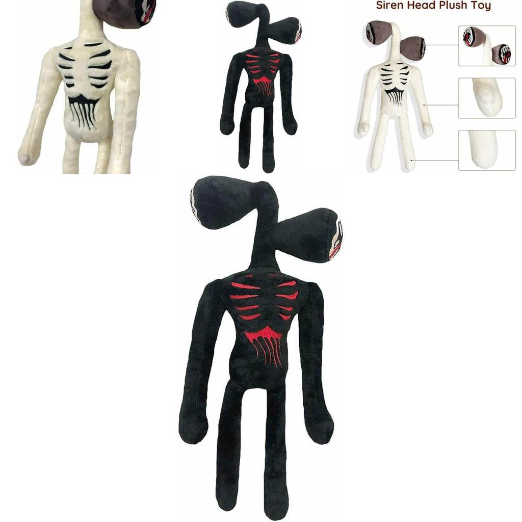 Мягкая и приятная на ощупь плюшевая игрушка Сиреноголовый 40 см, хоррор-набивная кукла для коллекционеров