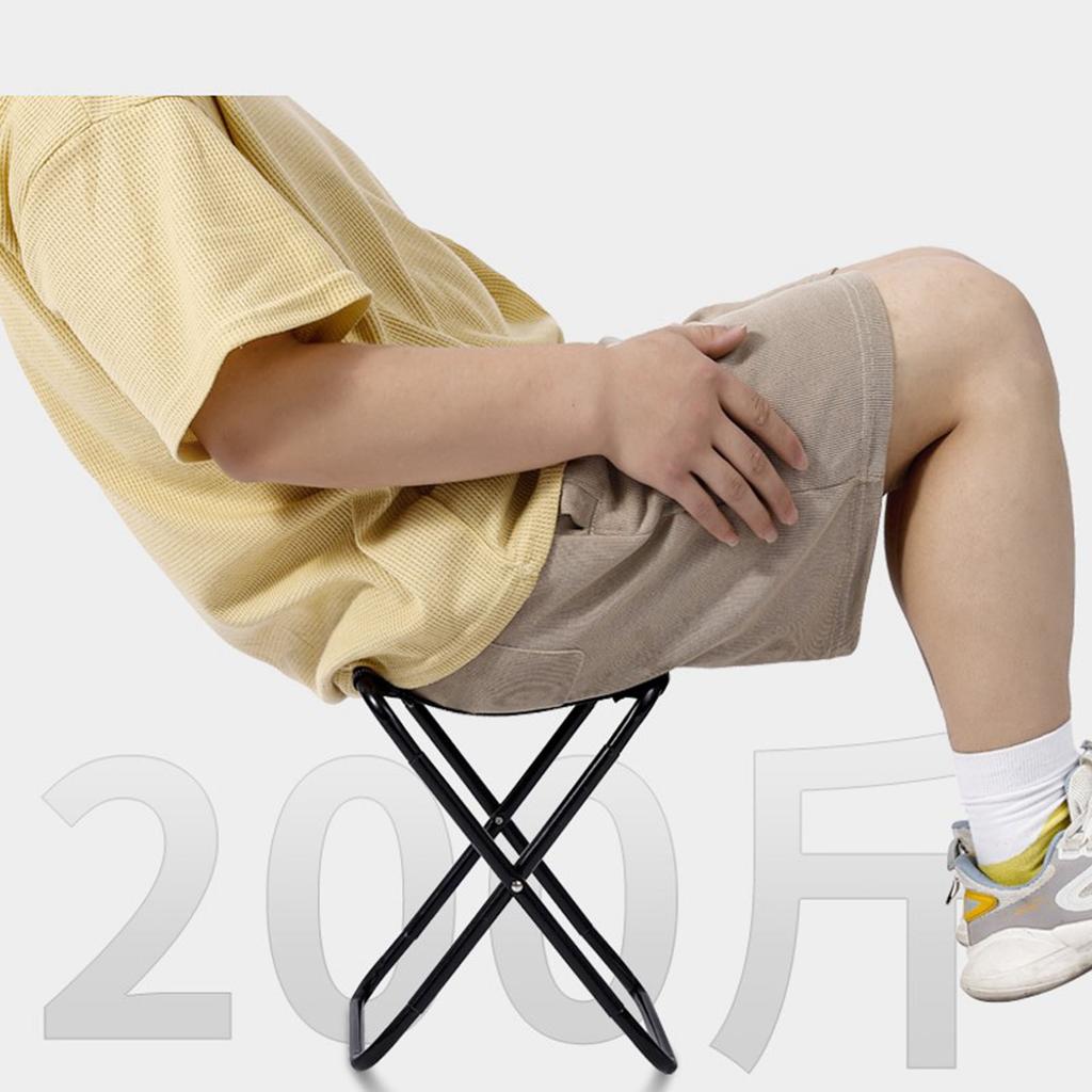 Outdoor Folding Stool Portable Fishing Chair Small Stool Camping Chair Folding Chair Camping Small Stool Garden.