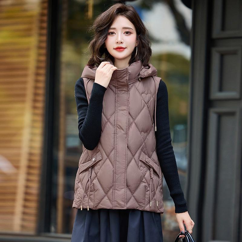 Осенне-зимний короткий жилет из хлопка, новая корейская версия, универсальный жилет, куртка, большой размер, утолщенный теплый жилет