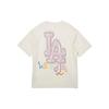New Era T Shirt Couple, Trendy And Versatile Unisex Ivory White 13280321