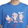 Nike T Shirts Men's Blue Crew Neck Moderate Straight Fit FB9028-435