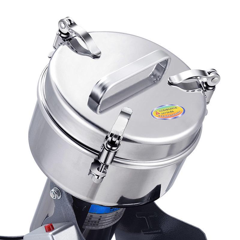 Stainless Steel Electric Grain and Medicinal Grinder for Ultrafine Dry Grinding
