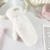 Зимние плюшевые утепленные перчатки-варежки - Милые, модные, ветрозащитные для студентов