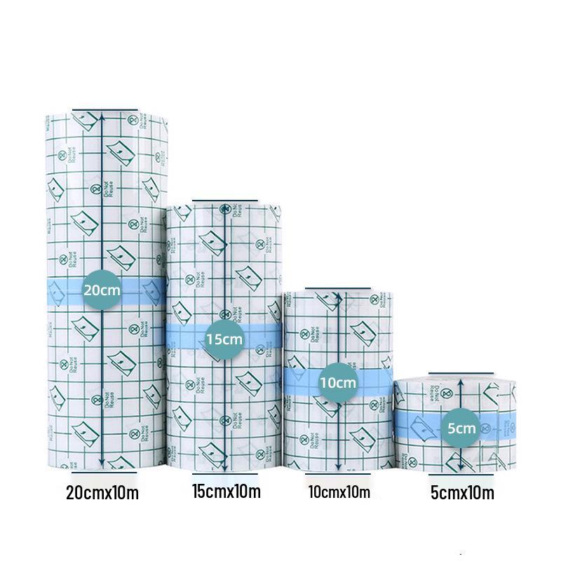 Прозрачная водонепроницаемая полиуретановая пленочная лента для ванны - дышащие наклейки для пупка и нетканые наклейки