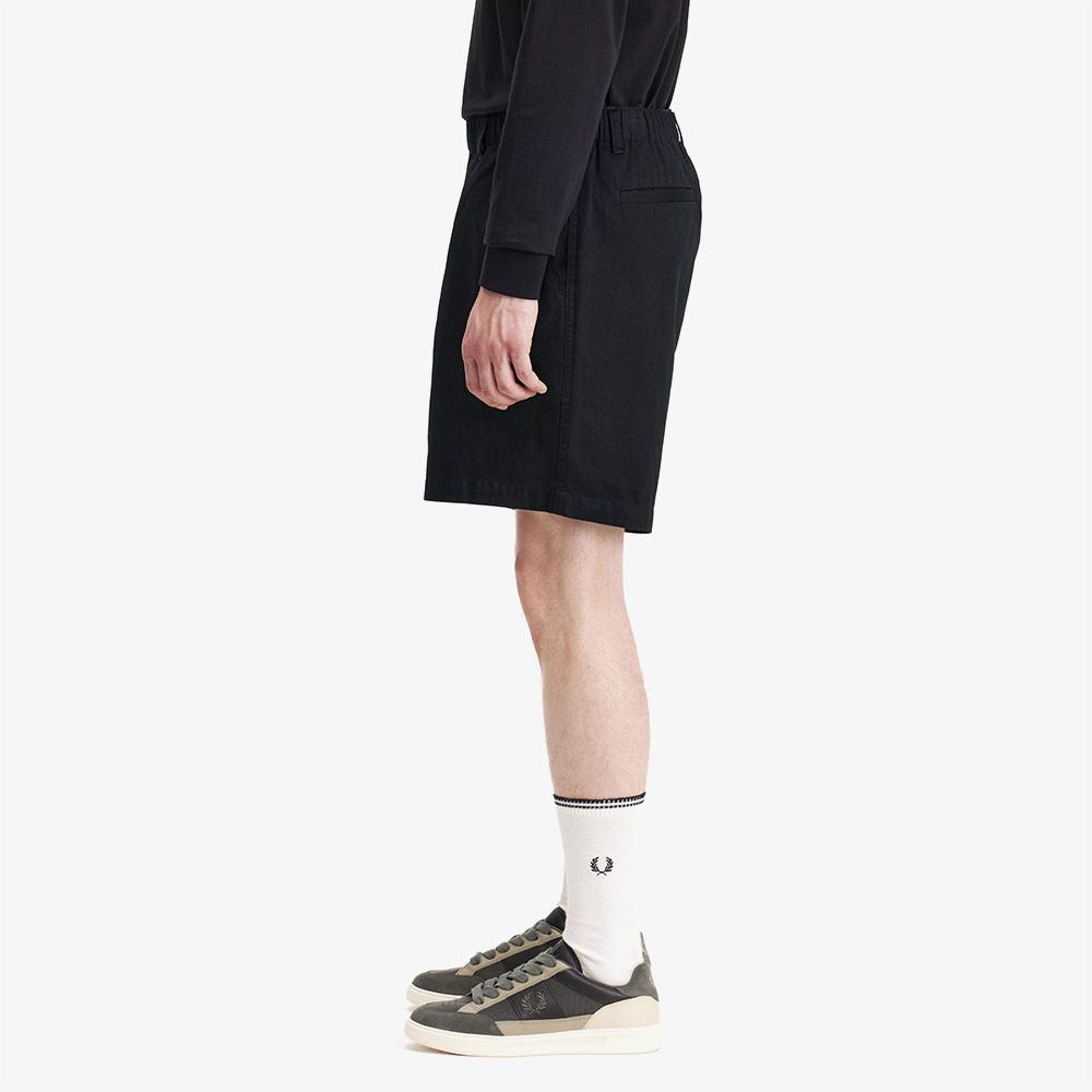 FRED PERRY [Sharp] Twill Cotton Shorts (102) Afpm2417172-102