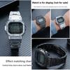 Ретро-мод-комплект из нержавеющей стали для Casio DW-5600E/GW-M5610/GWB-5600 | Винтажный безель и ремешок с узором пейсли | Набор для обновления мужских часов