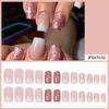 European And American Fashion Manicure Patch Wearing Nail Nail Nails Ballet Nail, Glitter Fake Nails