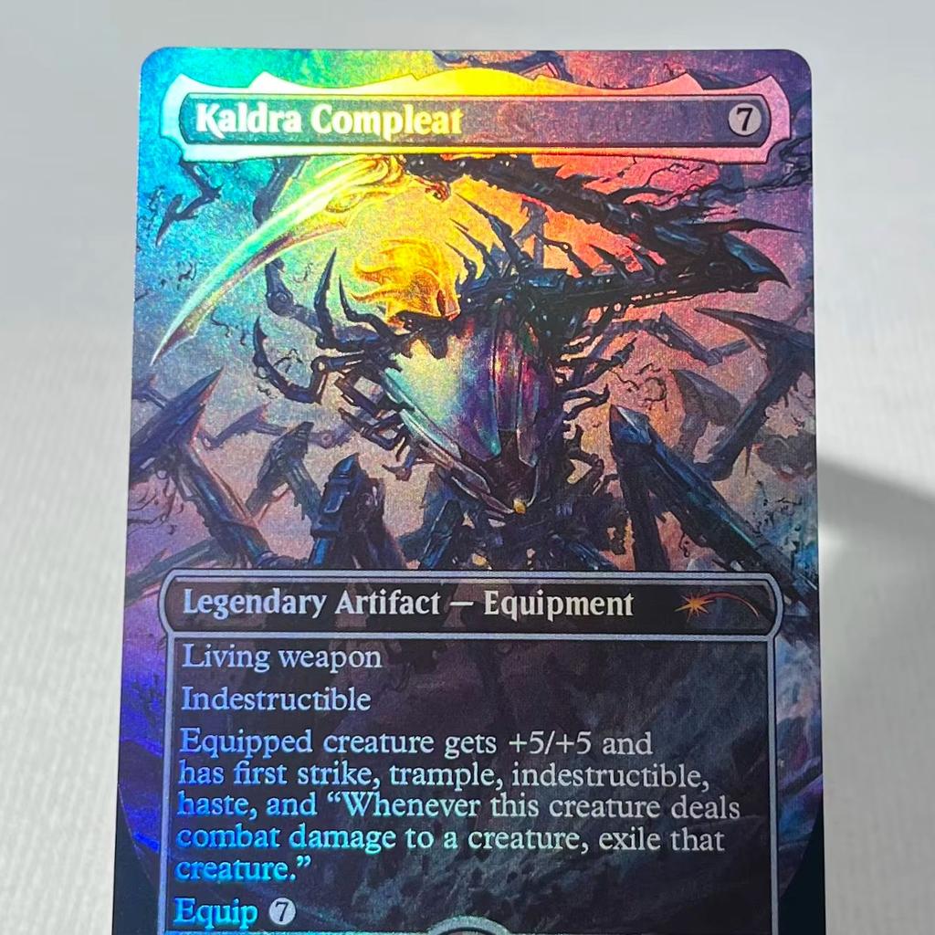 TDM DFT FDN FOIL6//002 Tcg Прокси-карты Меч Кузницы Пламя Близнецов Тиран Пламя Близнецов Тиран и Рубеж Сияющий Глаз Бурь