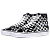 Vans Sk8-Hi 'Overprint Checkboard' (Unisex) Black / White Skate Shoes VN0A38GEUPS