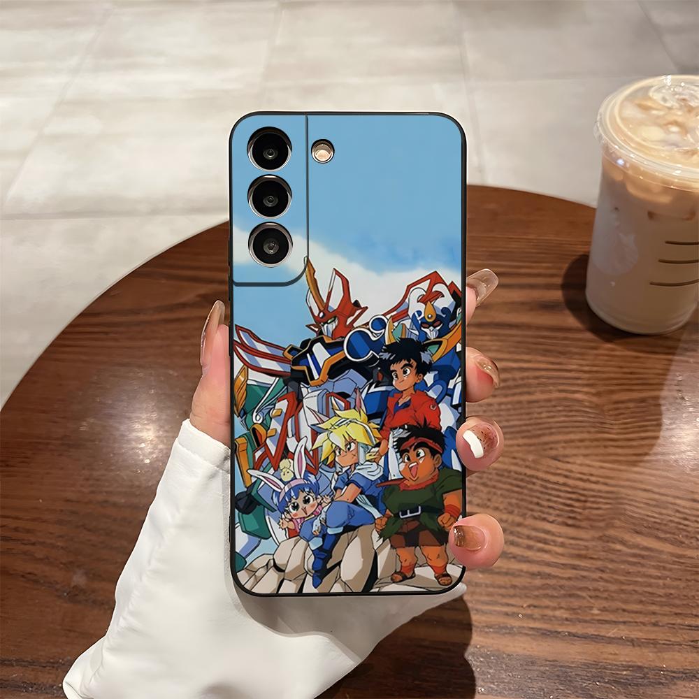 Чехол для телефона Anime M-Mado K-King Granzort для S25 Ultra Samsung S24 Fe S23 S22 S20 S21 Plus A54 A34 A53 A16 Задняя крышка