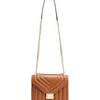 Michael Kors MK Whitney Регулируемый ремень-цепочка Застежка-пряжка Сумка через плечо из ПУ Средняя Женские сумки Коричневый 35R4GWHL6U-LUGGAGE