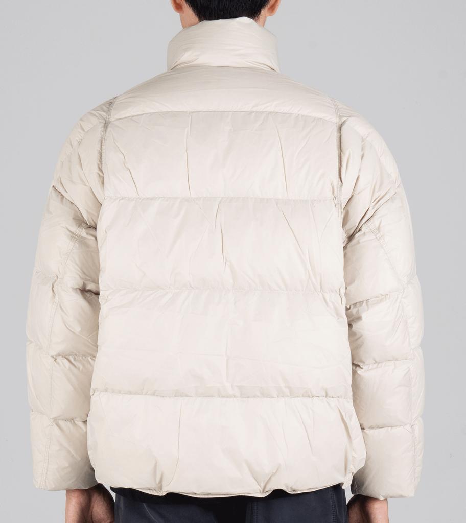 Button Seoul [Duck Down 80/20] Magnet Button Duck Down Short Padded Jacket (Ivory)