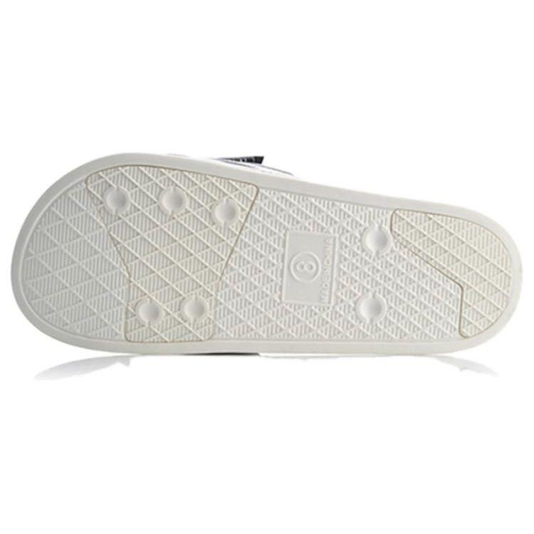 Disney X Li Ning Trendy Silent Anti-Wear Slide Sandals Men Footwear White AGAQ023-5