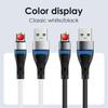 Светящийся USB-кабель с быстрой зарядкой для устройств Apple, Android и Type-C