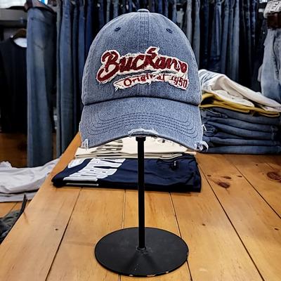 Унисекс винтажная бейсболка Buckaroo BC с аппликацией и вышивкой 45AP-165