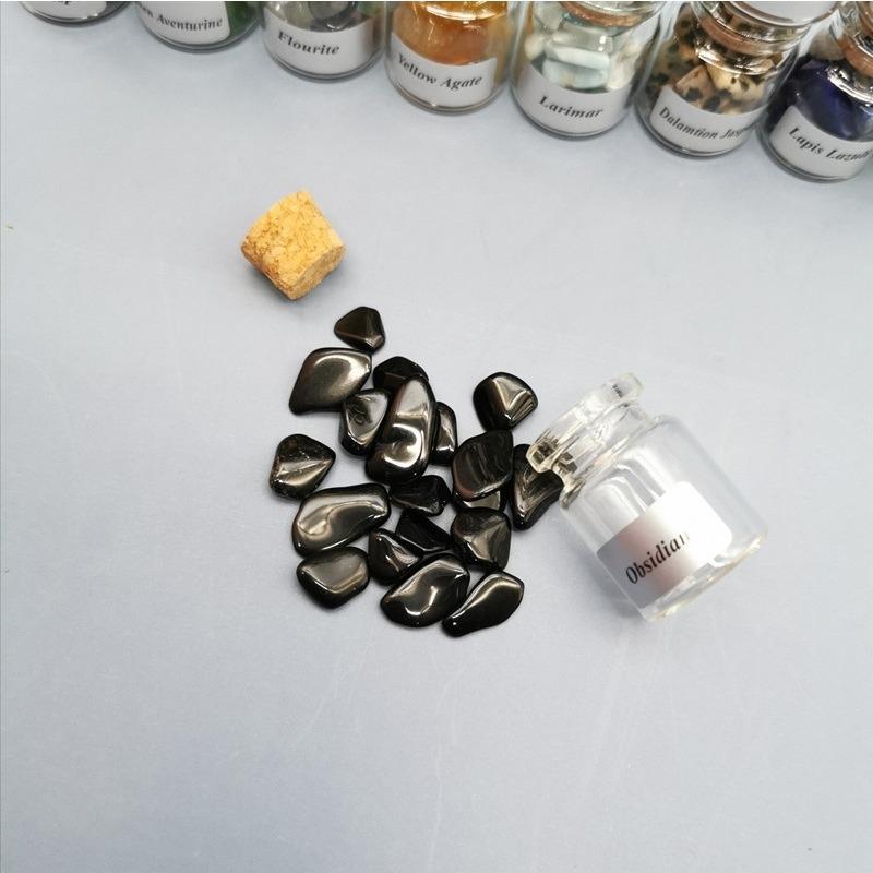 9 шт., бутылки с драгоценными камнями, кристаллы, лечебные камни, принадлежности для колдовства, кристаллы, чакра, лечебные кристаллы, объемные кристаллы, декор для ведьмы