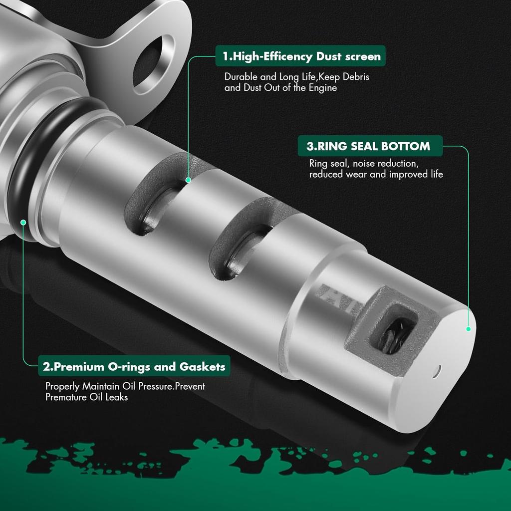 SCITOO 918-116 VVT Control Actuator Solenoid 2009-2013 for Nissan Cube 2013-2014 for Nissan NV200 2007-2012 for Nissan Sentra