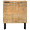 VidaXL Table de chevet marron 40x33x46 cm bois de manguier solide, armoire de lit, meuble de chambre à coucher, table de 4017716