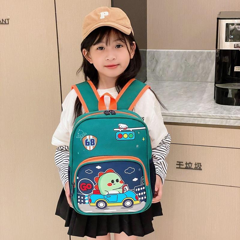 Cute Pony Boys And Girls Backpack Cute Cartoon Kindergarten Baby Small Backpack Printed Children'S Bag