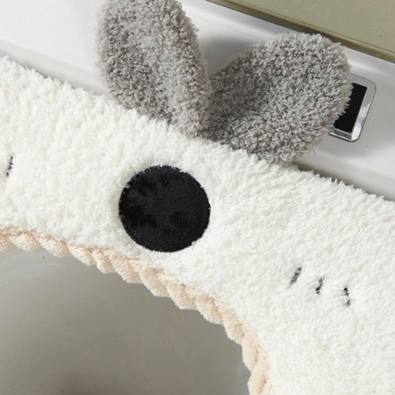 Чехол на сиденье унитаза, мягкий теплый моющийся коврик для подушки, многоразовые зимние подушечки для унитаза