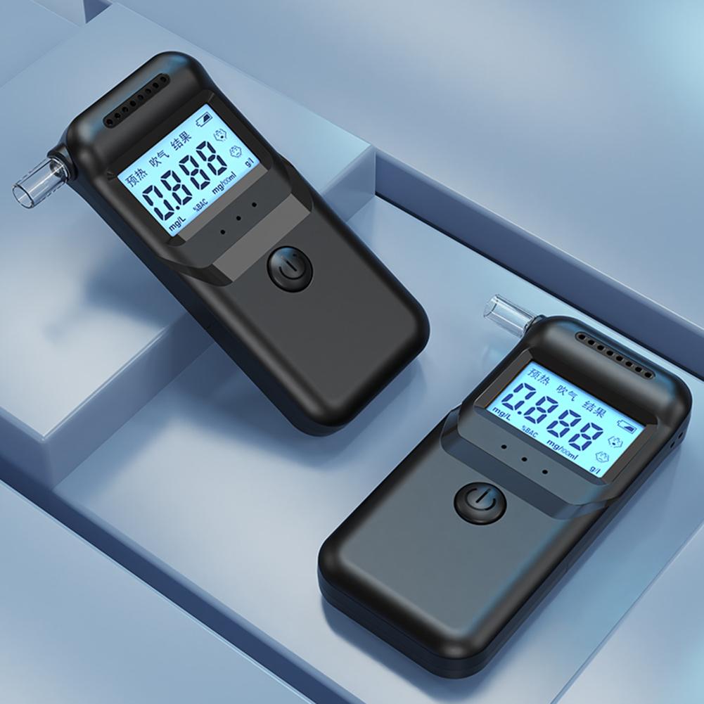 Portable High-Precision Car Breathalyzer, Alcohol Tester for Drunk Driving Detection at Home